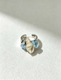 Ladies Coastal Seashell Starfish Beaded Statement Rings