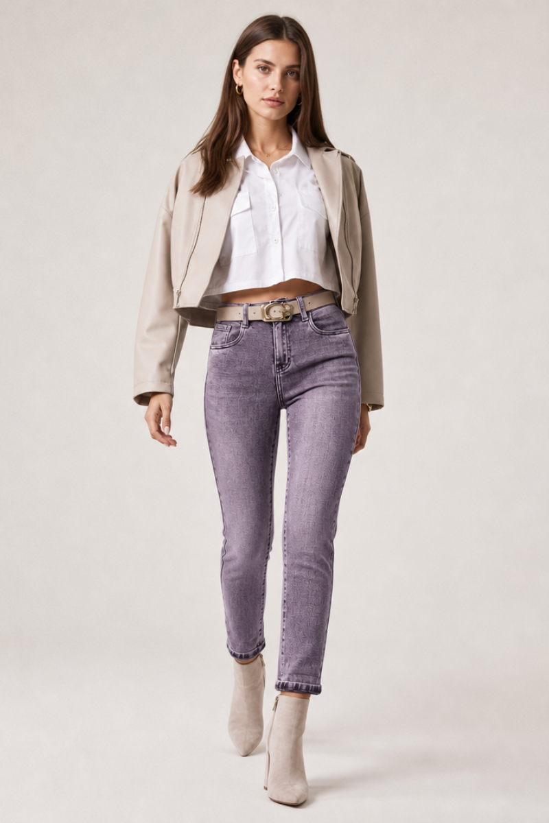 Women's High Waisted Skinny Jeans