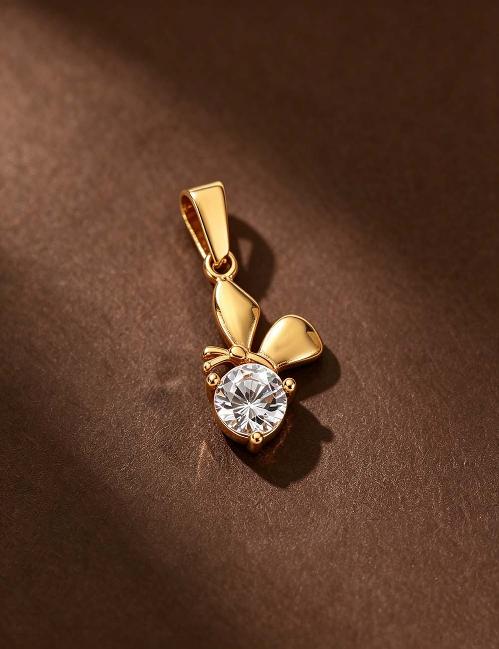 Ladies Rhinestone Teardrop Round Floral Pendant Charms