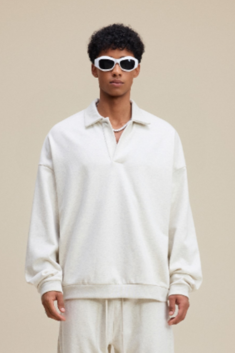 Men's Fall Clothing Stand-Collar Pullover Hoodie