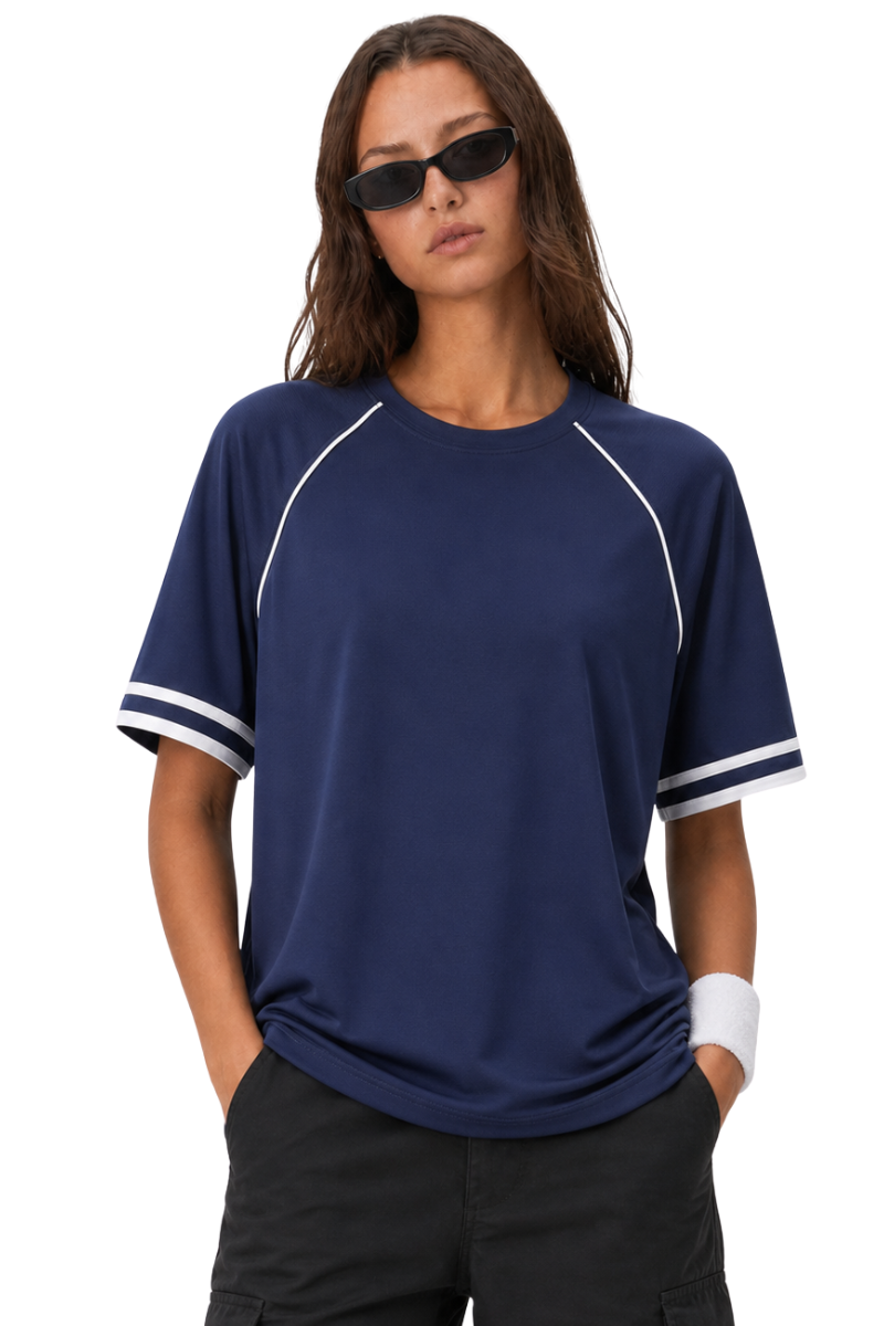 Women's 210g OldMoney Preppy Stripe Crop Soft Tee