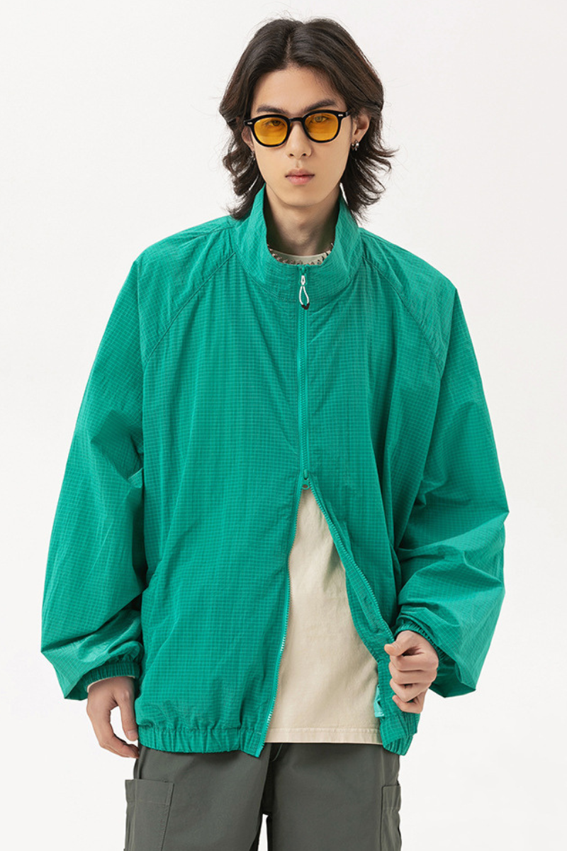 Unisex American Retro Loose UV Sun Jacket