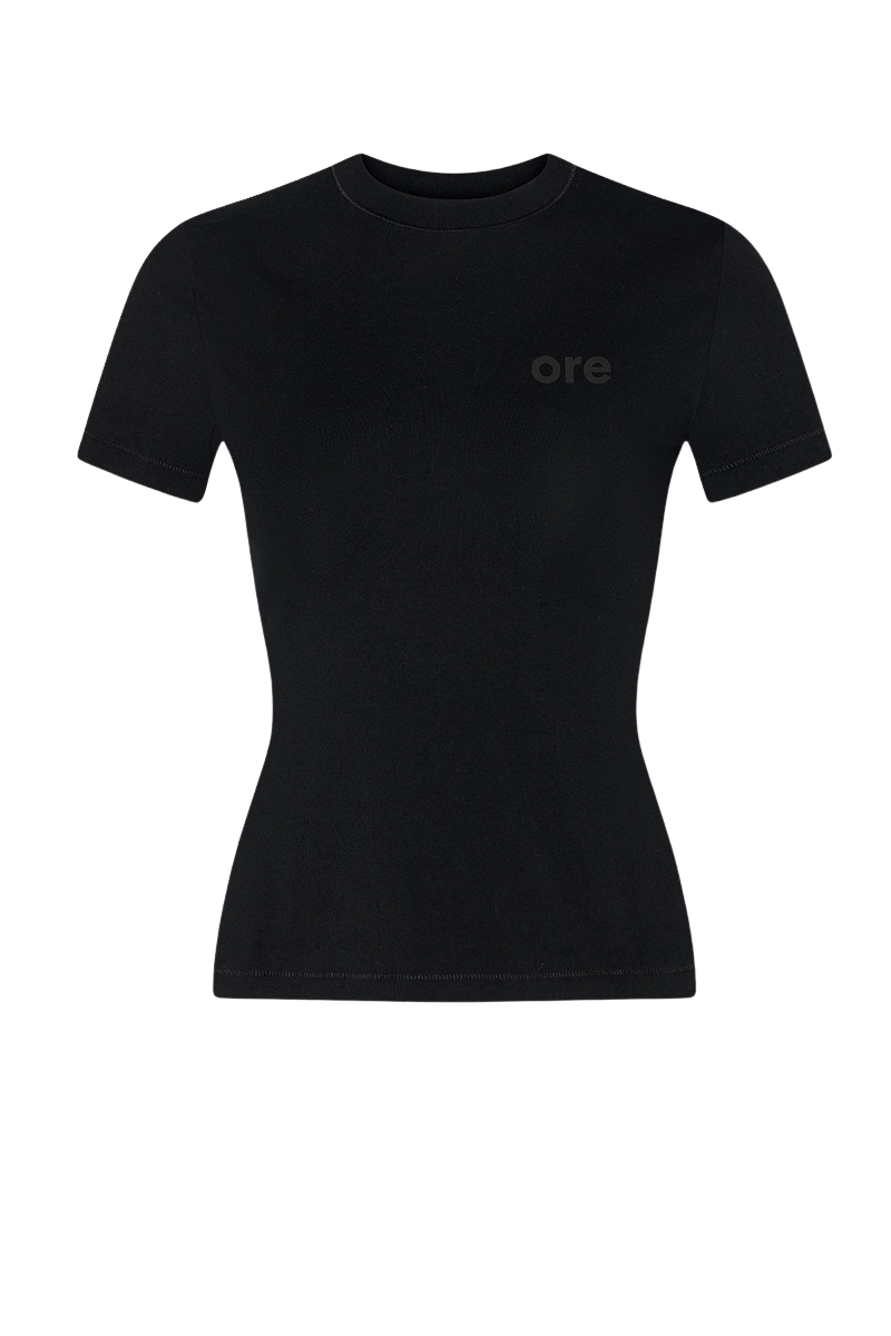 Women's 200g Crewneck Slim Set-in Silicone Print Tee