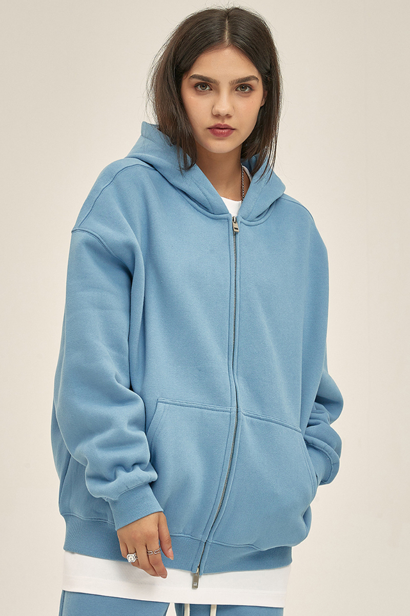 Women's Fall Clothing 350G Full Zip Hoodie Jacket