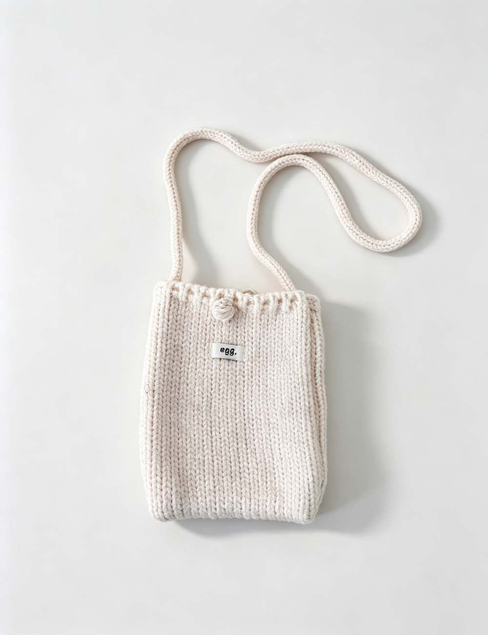 Ladies Casual Aesthetic Knit Mini Crossbody Phone Bag