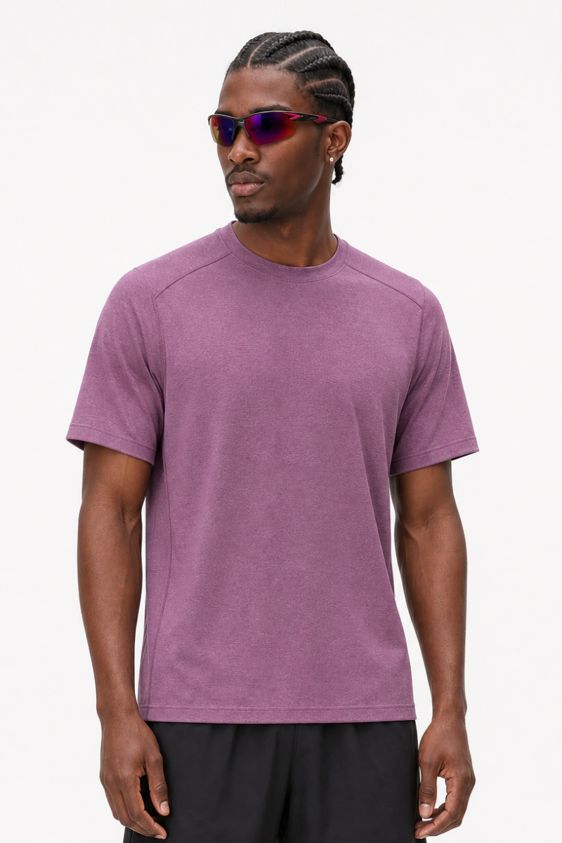 Men's Summer Street Quick Dry Breathable Light Solid Tee