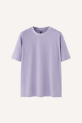 Unisex Spring Summer Polyester Solid Crewneck Quick Dry Tee