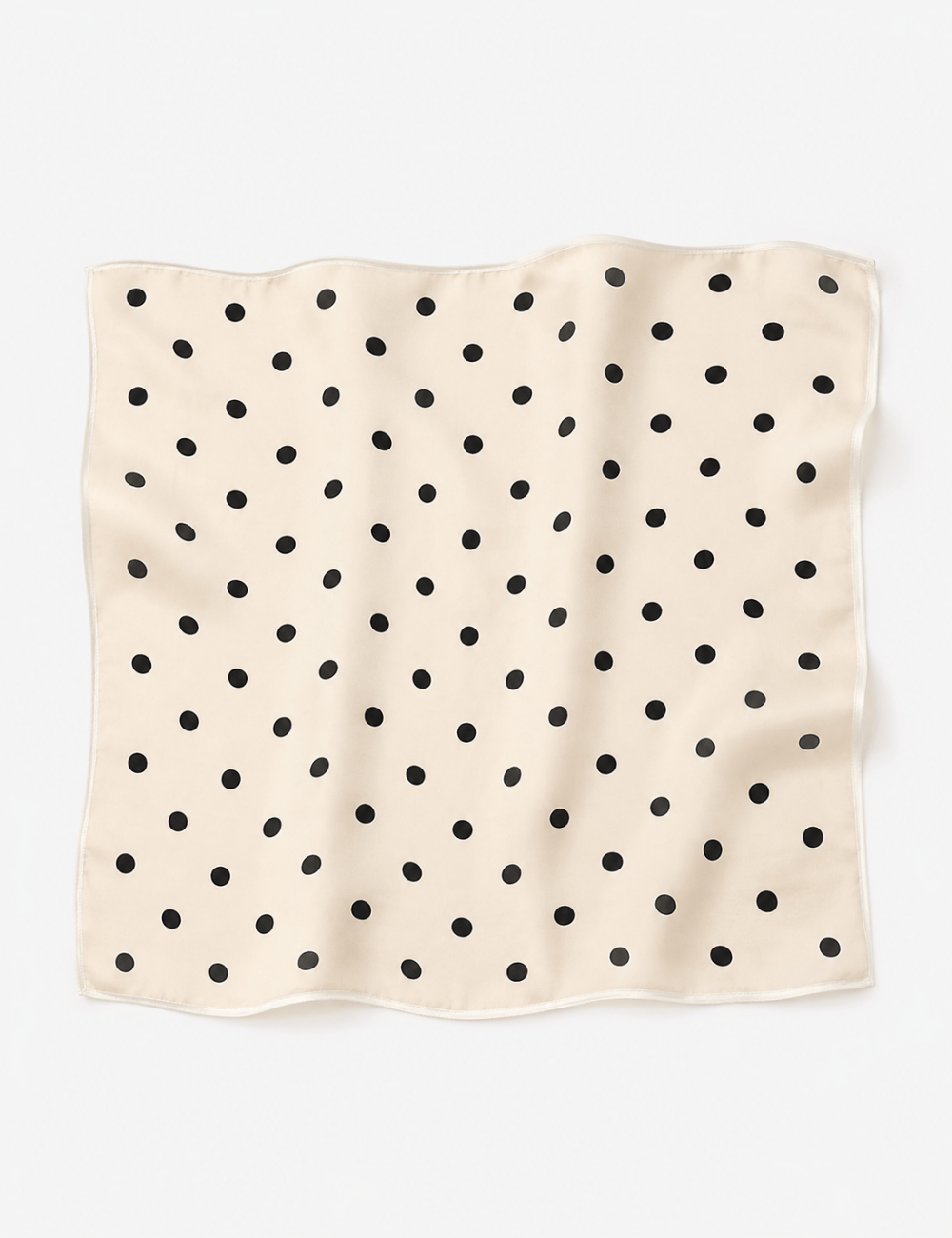 Ladies Casual Polka Dot Print Bandana Scarf