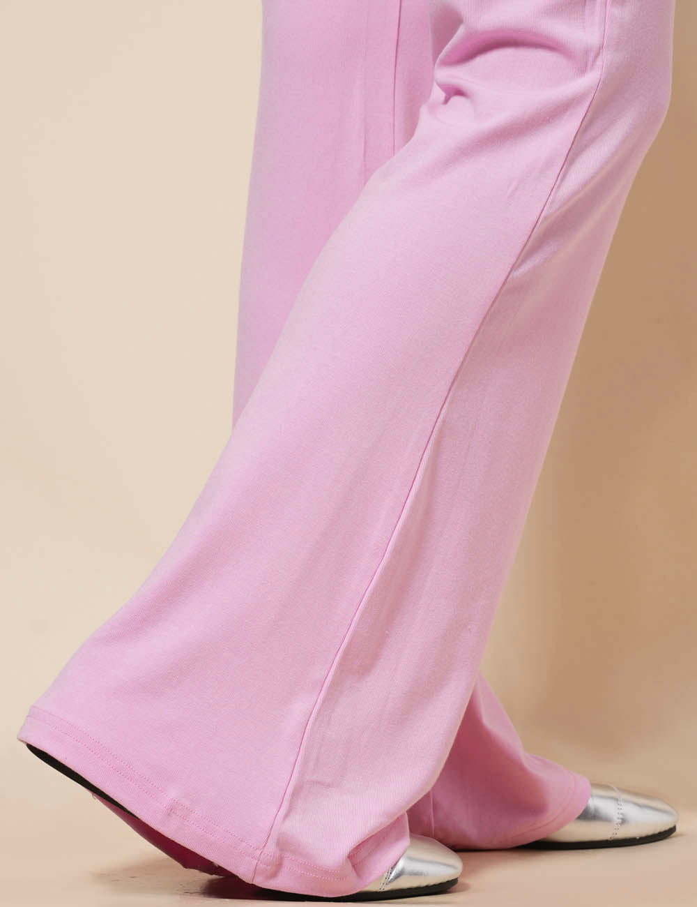 Ladies U-Neck Top Pants 2PCS Lounge Set SKST41214