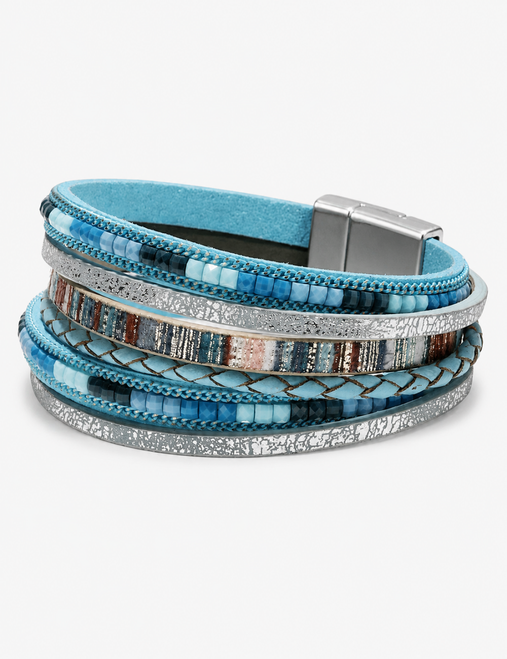 Ladies Vintage Bohemian Style Multi-Layer Bracelet