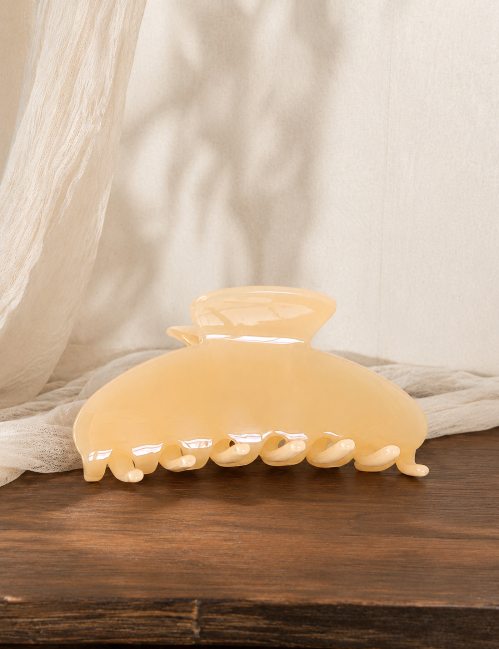 Ladies  Acetate Jelly Claw Hair Clip