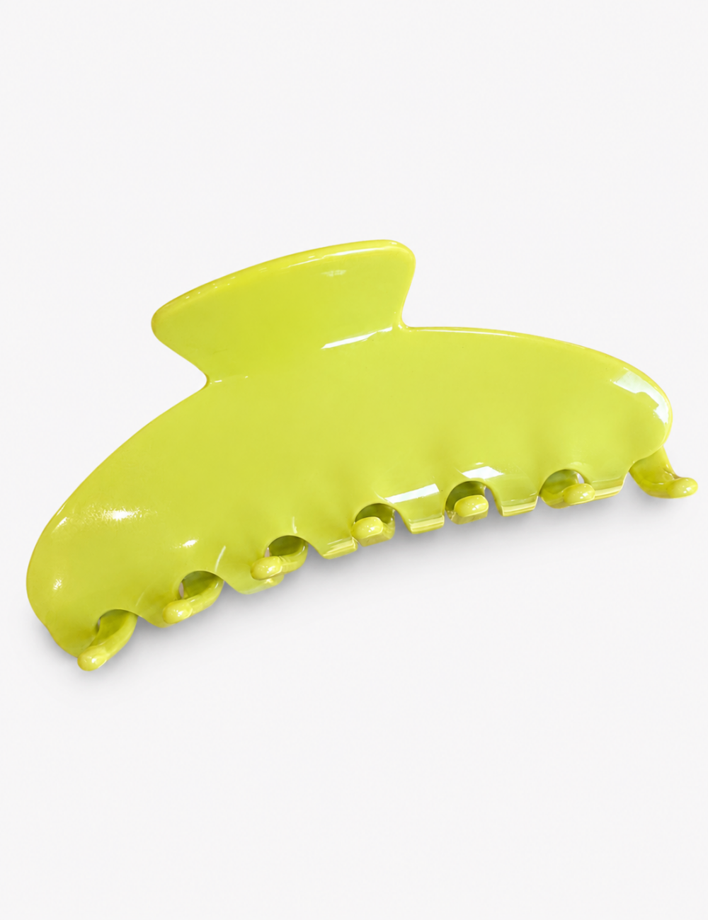 Ladies Acetate Jelly Color Grab Clip
