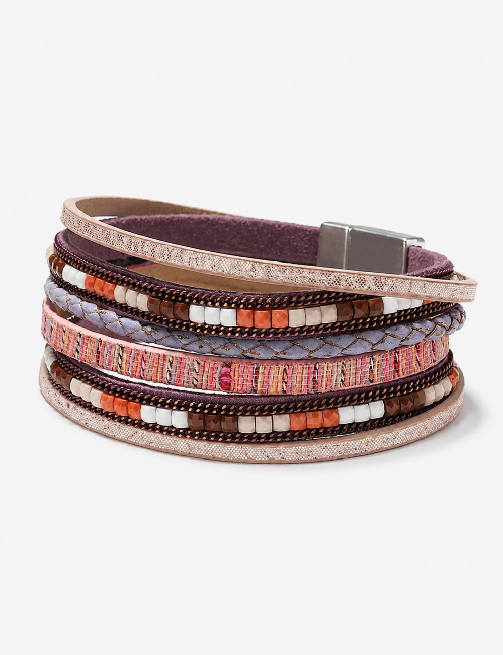Ladies Vintage Bohemian Style Multi-Layer Bracelet