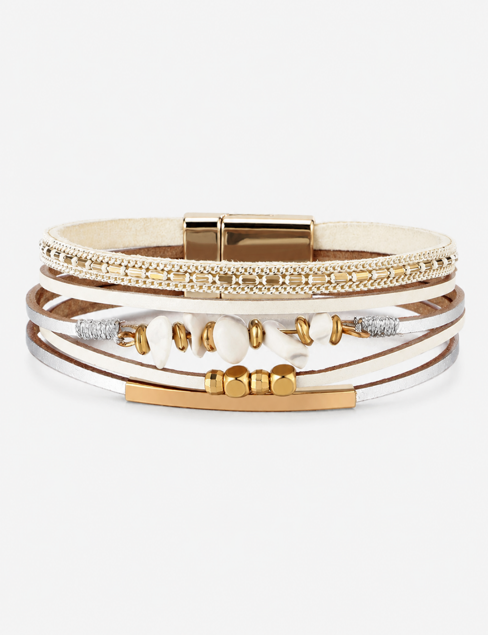 Ladies Vintage Bohemian Style Multi-Layer Bracelet
