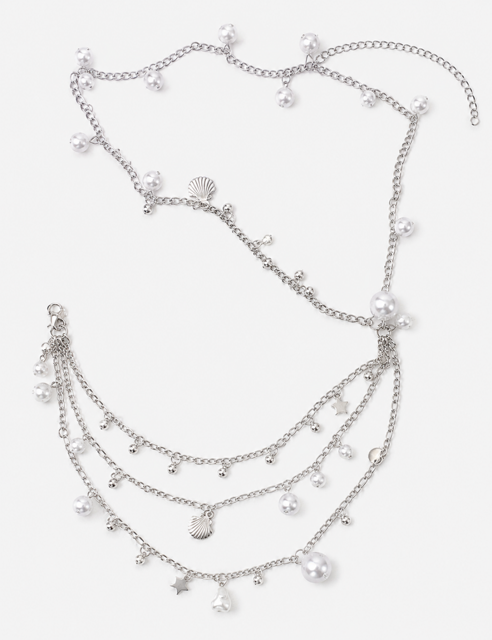 Ladies Adjustable Metal Waist Chain