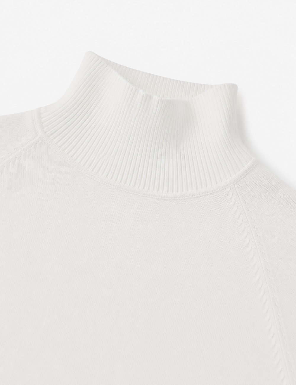 Ladies Solid Turtleneck Long Sleeves Sweater