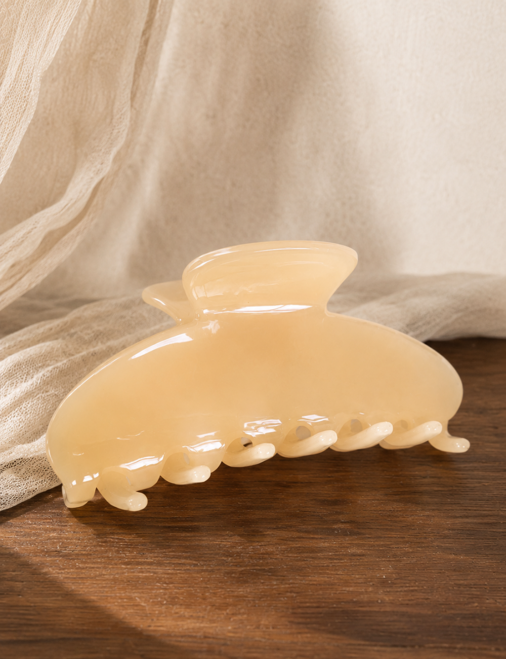Ladies  Acetate Jelly Claw Hair Clip
