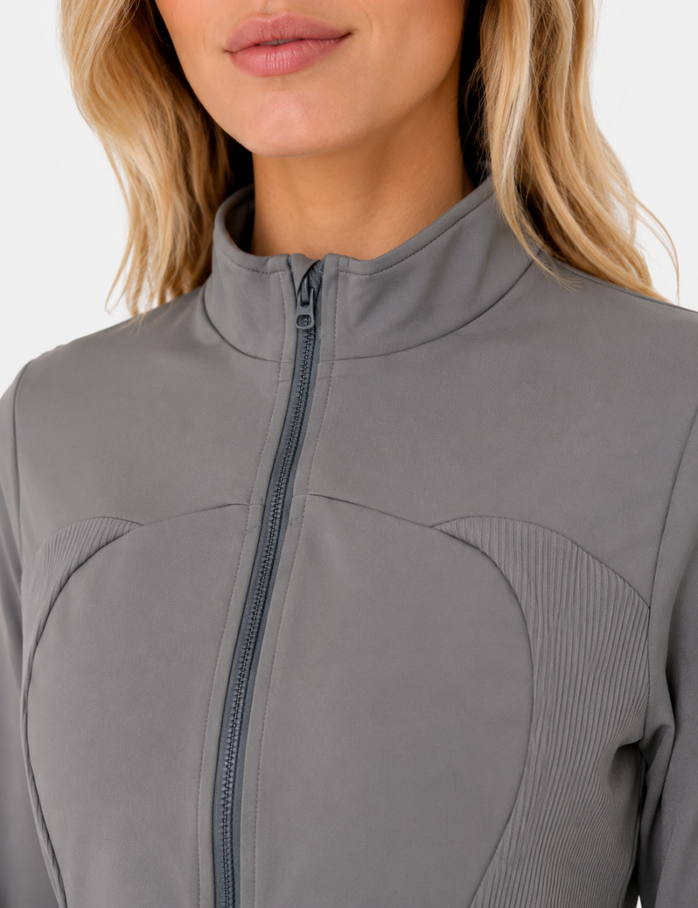 Ladies Stand Collar Zip Up Fieness Yoga Jacket