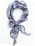 Ladies Boho Paisley Print Neck Scarf