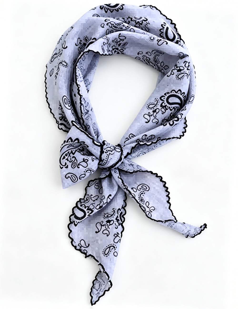 Ladies Boho Paisley Print Neck Scarf