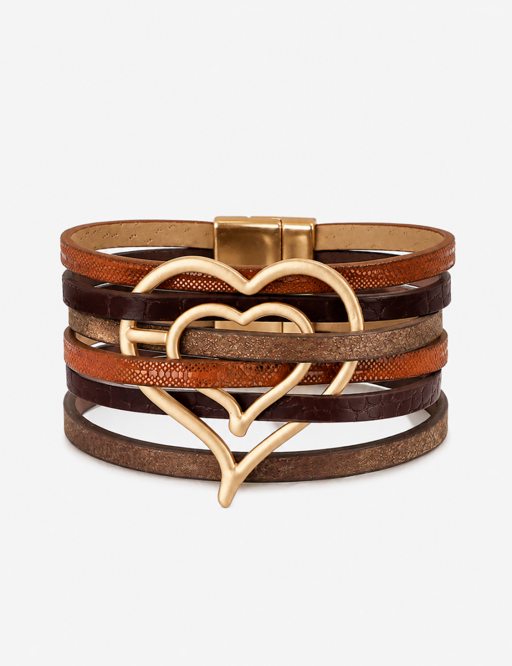 Ladies Vintage Bohemian Style Multi-Layer Bracelet