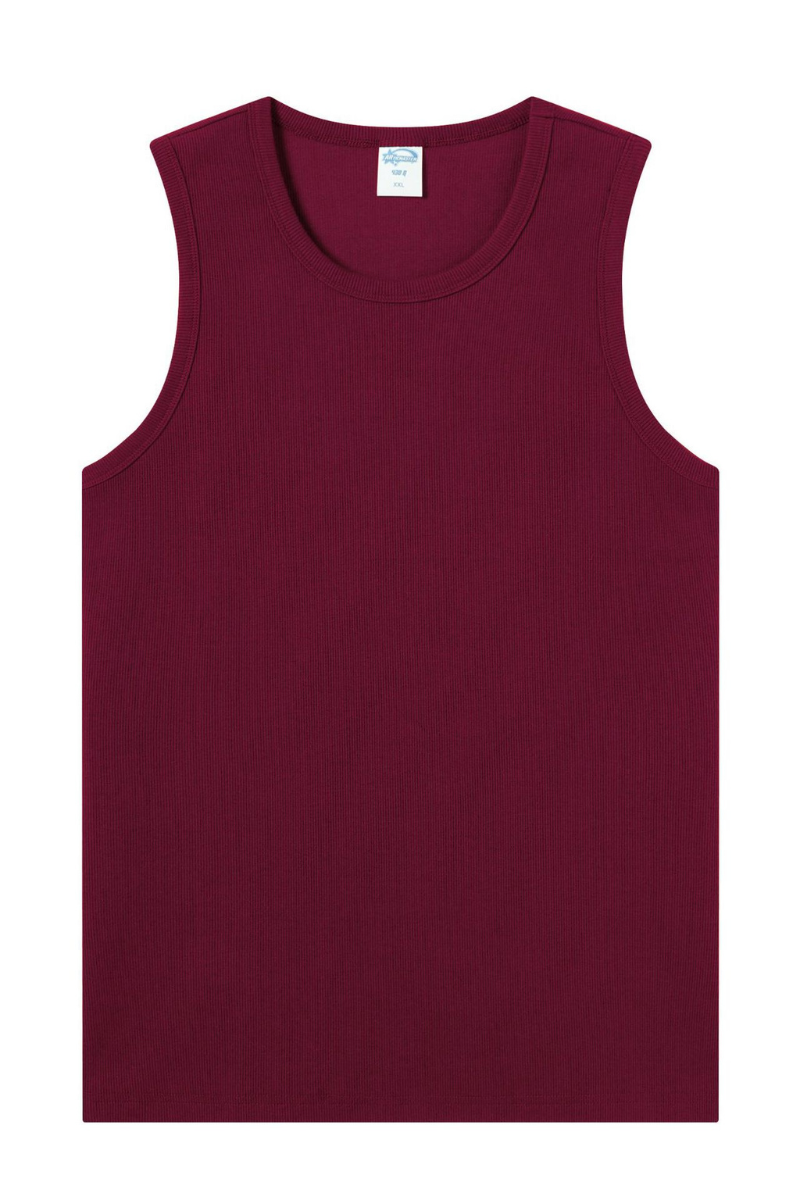 Unisex Fall Clothing 430g Heavy Ribbed Sleeveless Tank