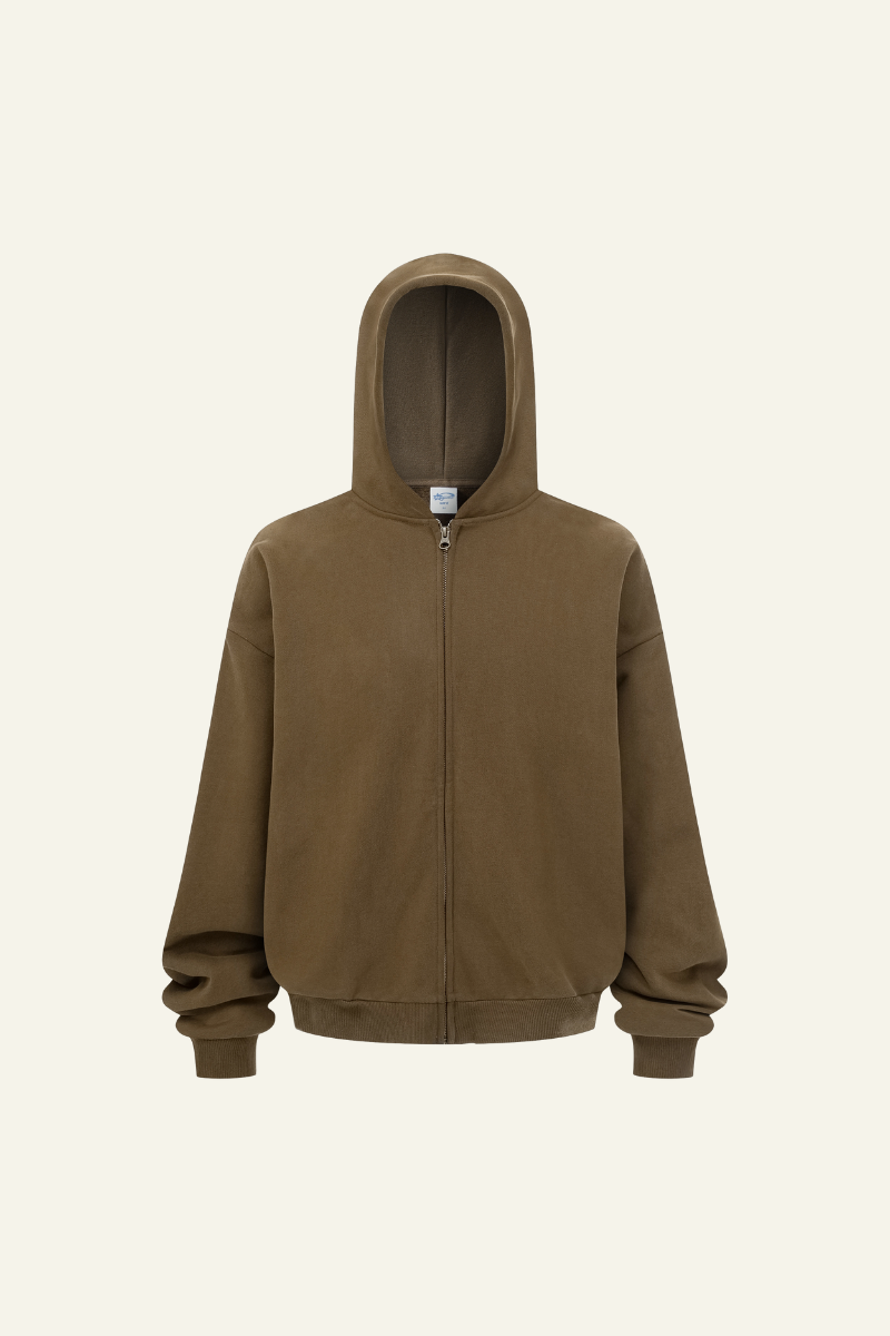 Men's Fall Clothing Streetwear Full Zipper Hoodie Jacket
