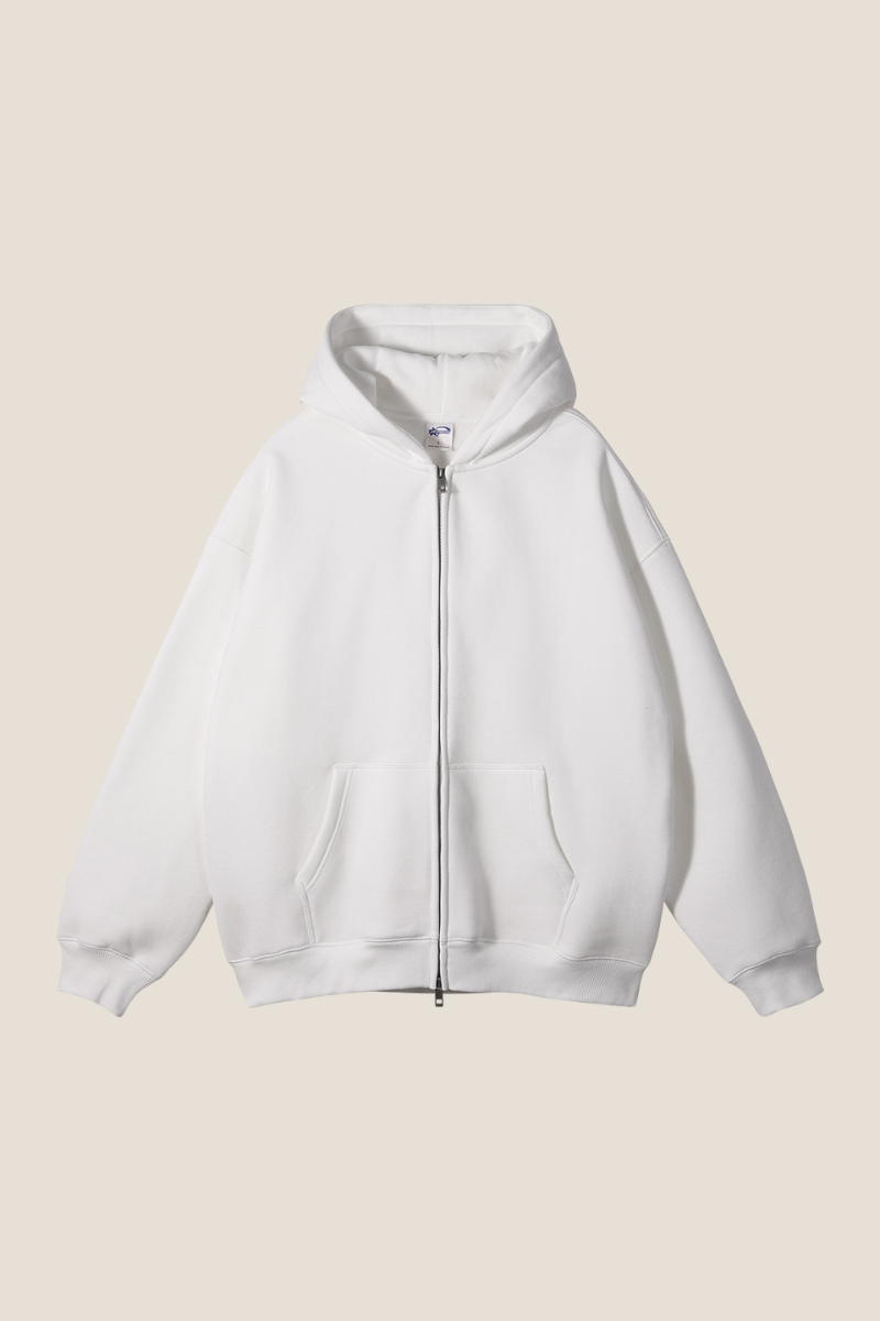 Women's Fall Clothing 350G Full Zip Hoodie Jacket