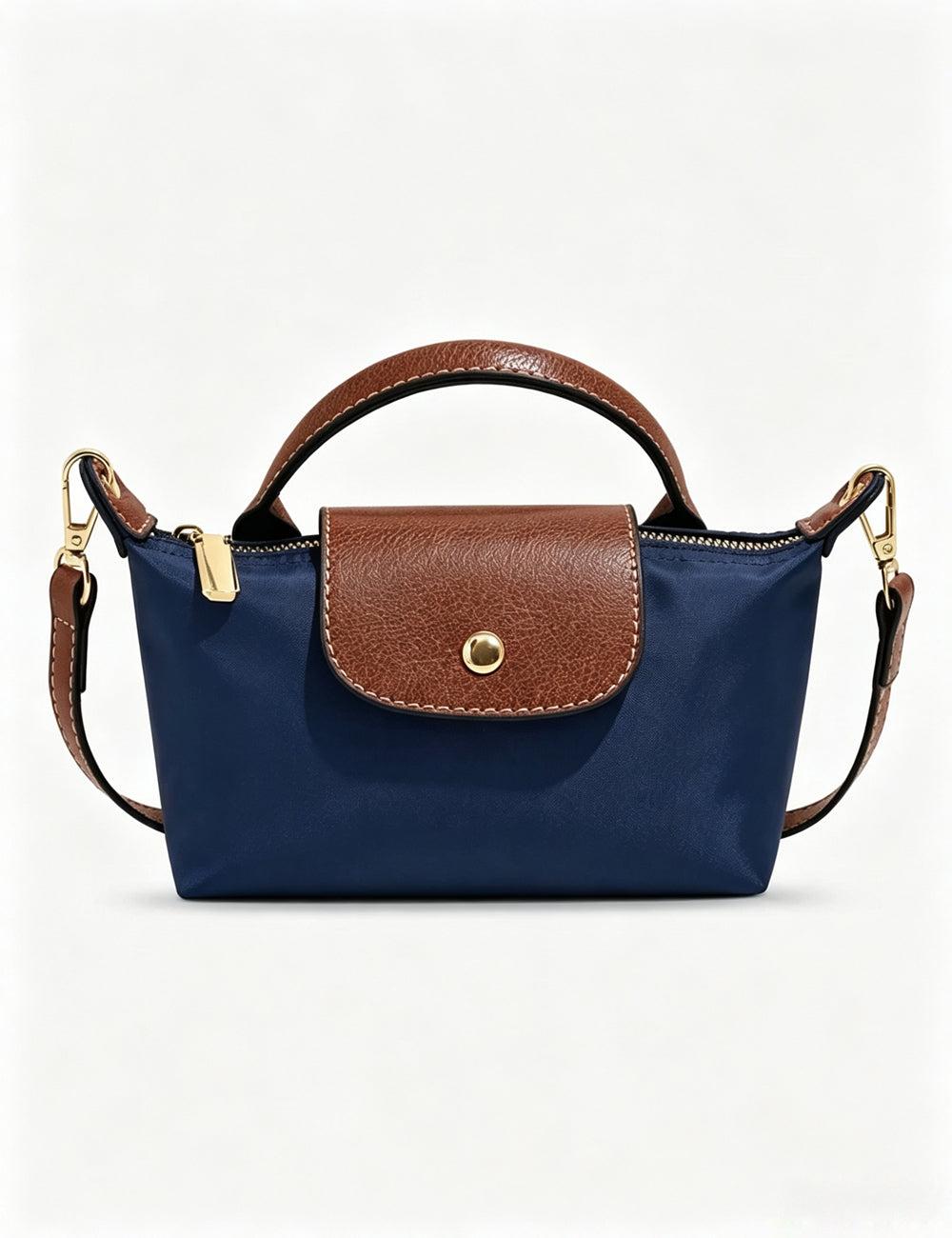 Ladies Color Block Flap Crossbody Bag Phone Wallet Bag