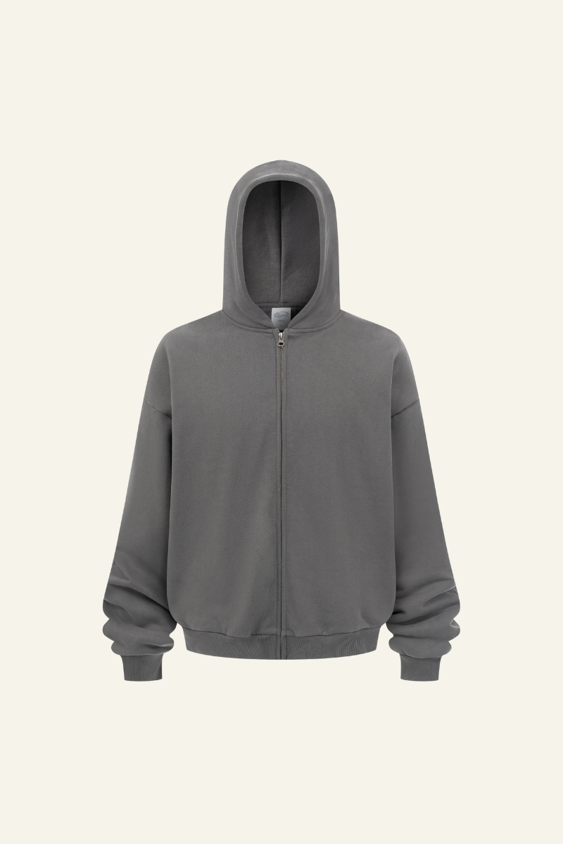 Men's Fall Clothing Streetwear Full Zipper Hoodie Jacket