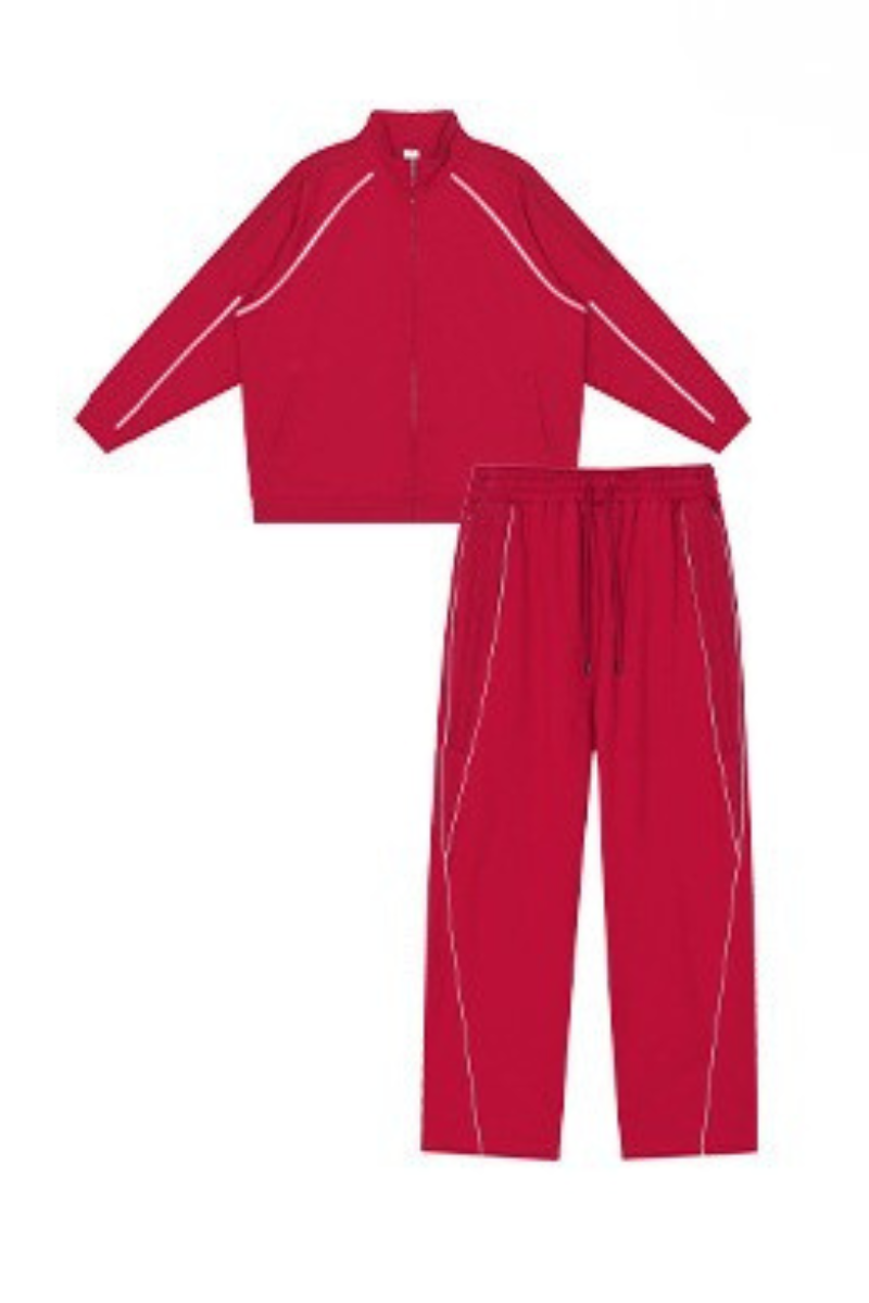 Men's Fall Clothing 365g Reflective Stripe Sweatsuit