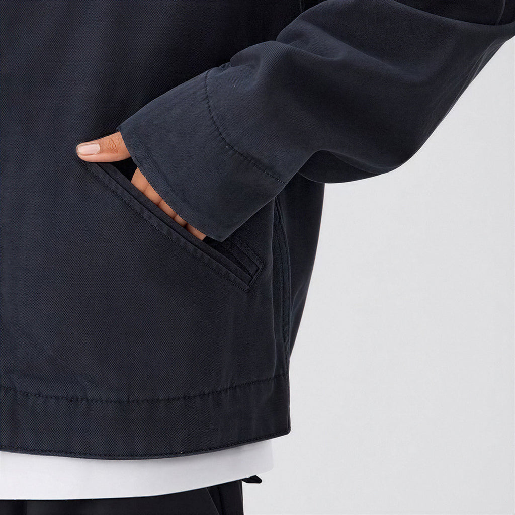 Men's Contrast Corduroy Collar Denim Corduroy Collar Jacket