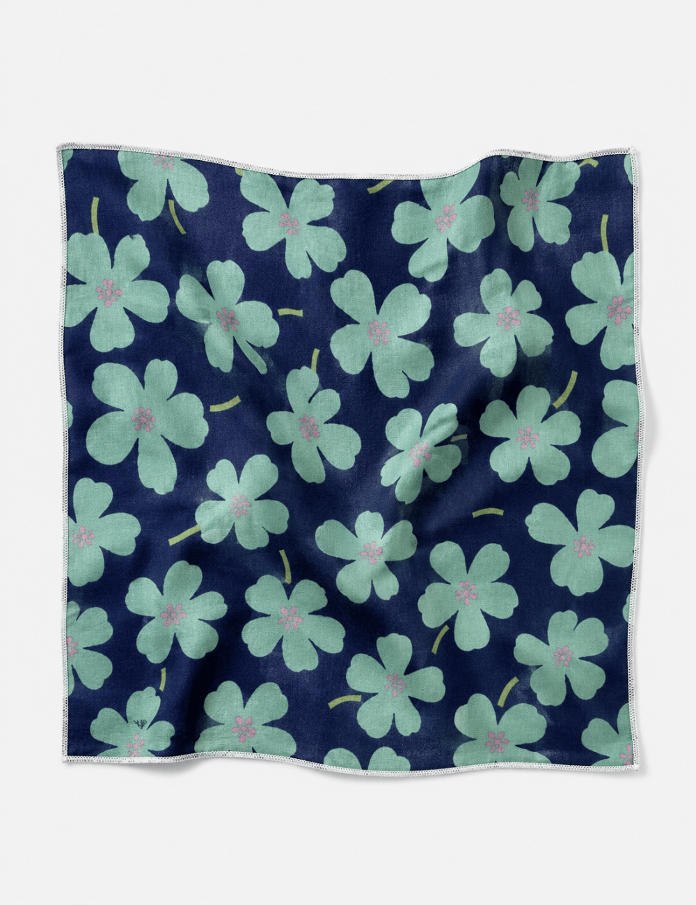 Ladies Casual Floral Print Bandana Scarf