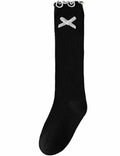 Ladies Cute Ruffle Bow Knee High Socks