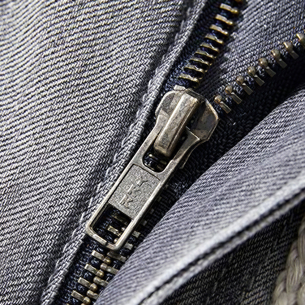 Men's Summer Washed Grey Drawstring Straight Denim Shorts