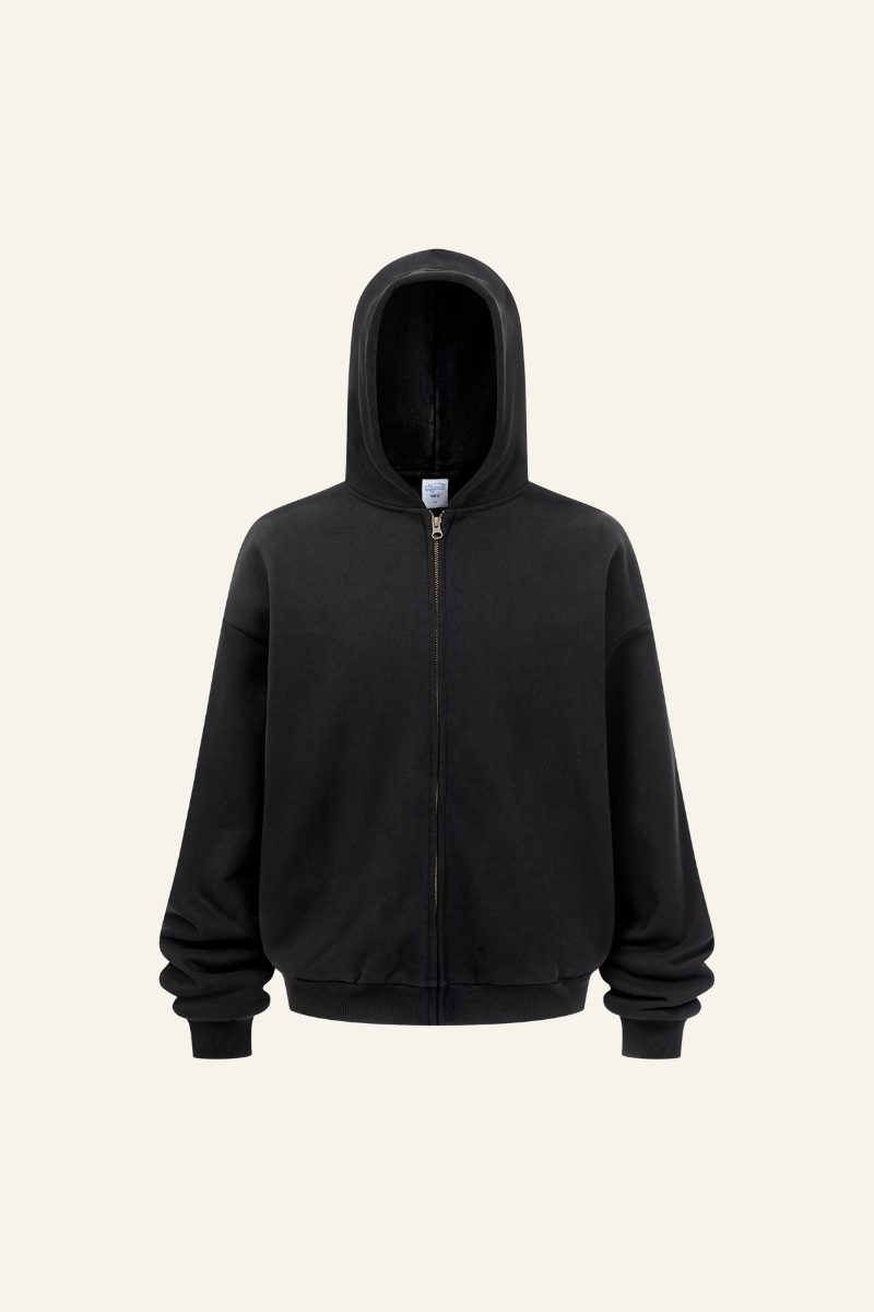 Men's Fall Clothing Streetwear Full Zipper Hoodie Jacket