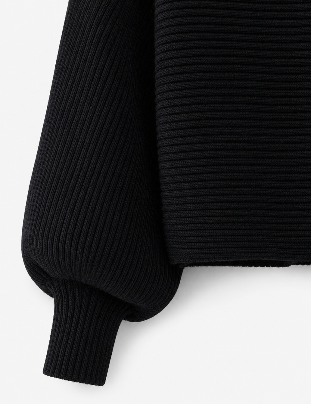 Ladies Solid Boat Neck Collar Sleeve Sweater