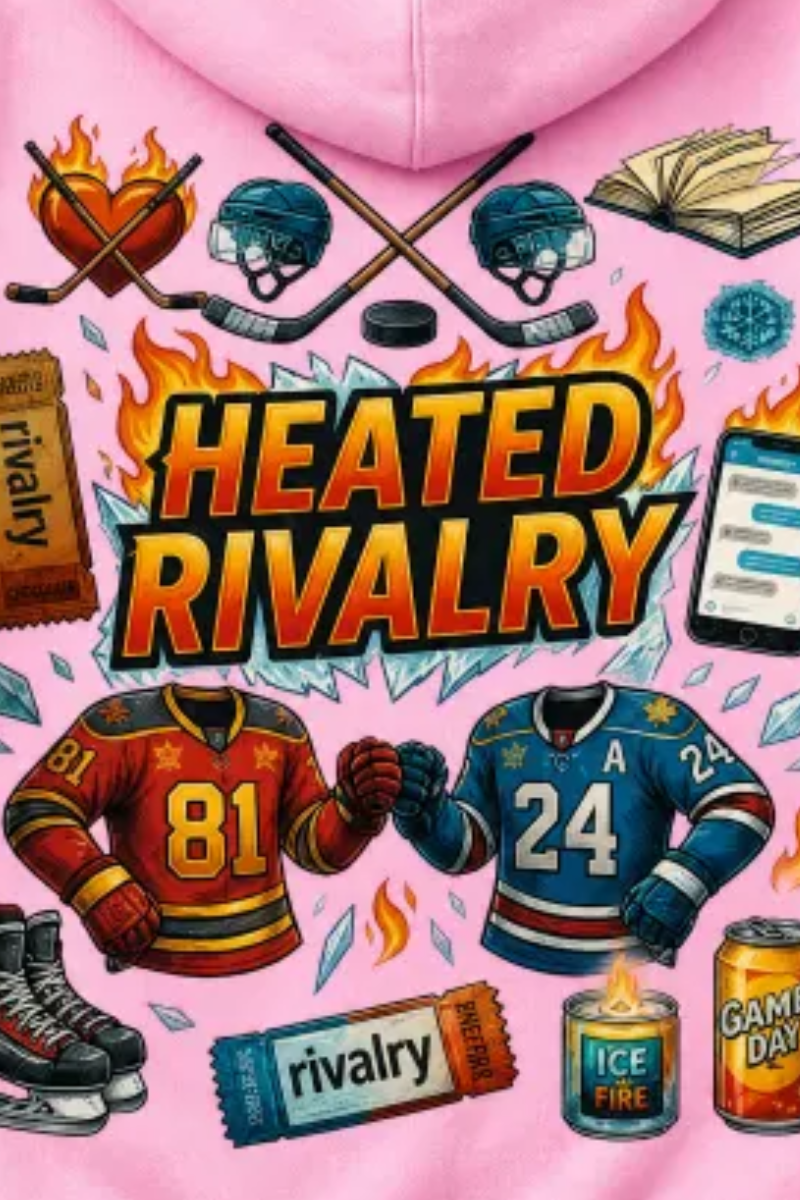 Unisex Fall Clothing Heated Rivalry Graphic Hoodie