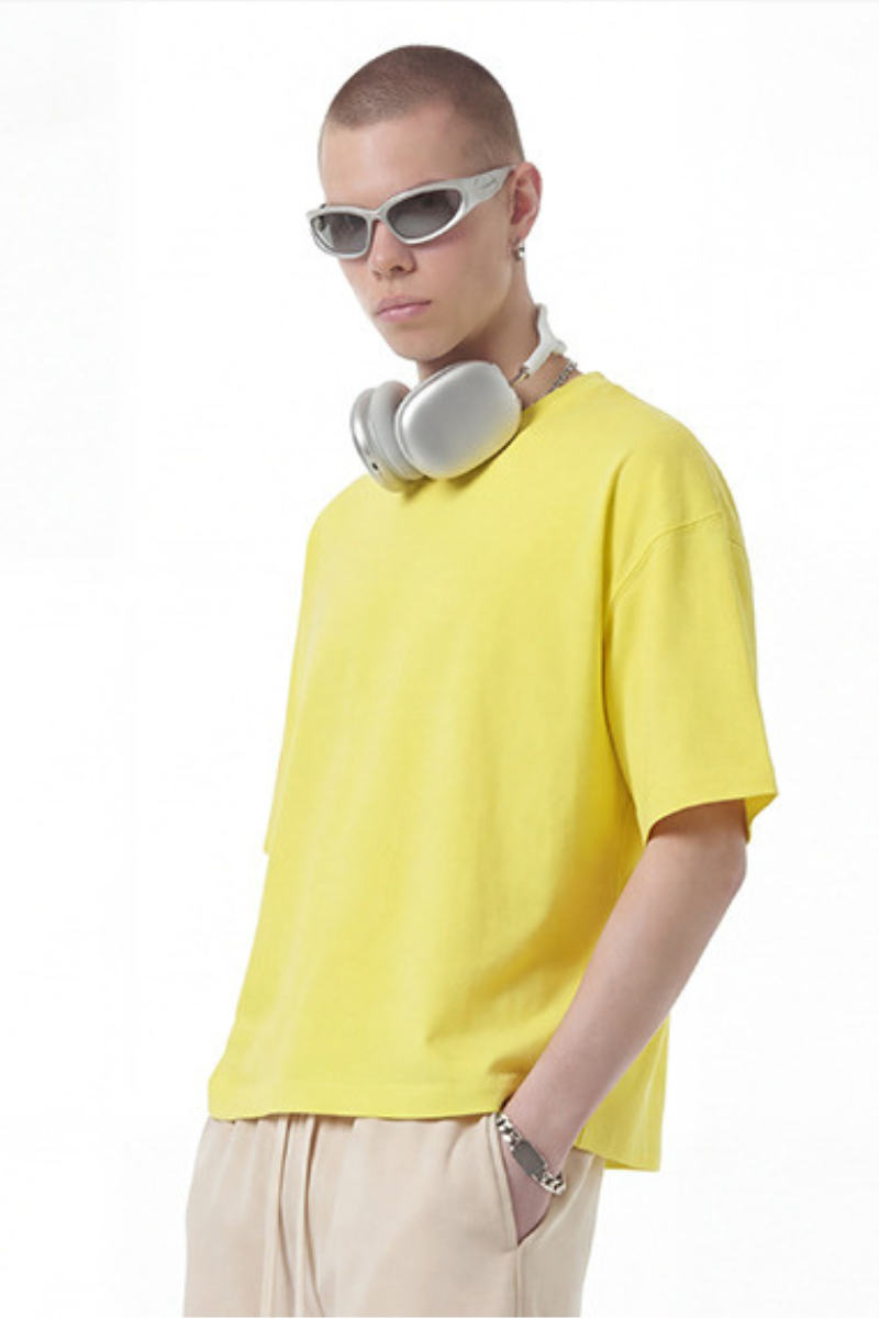 Men's Summer Cooling Ribbed Antimicrobial UV Protection Tee