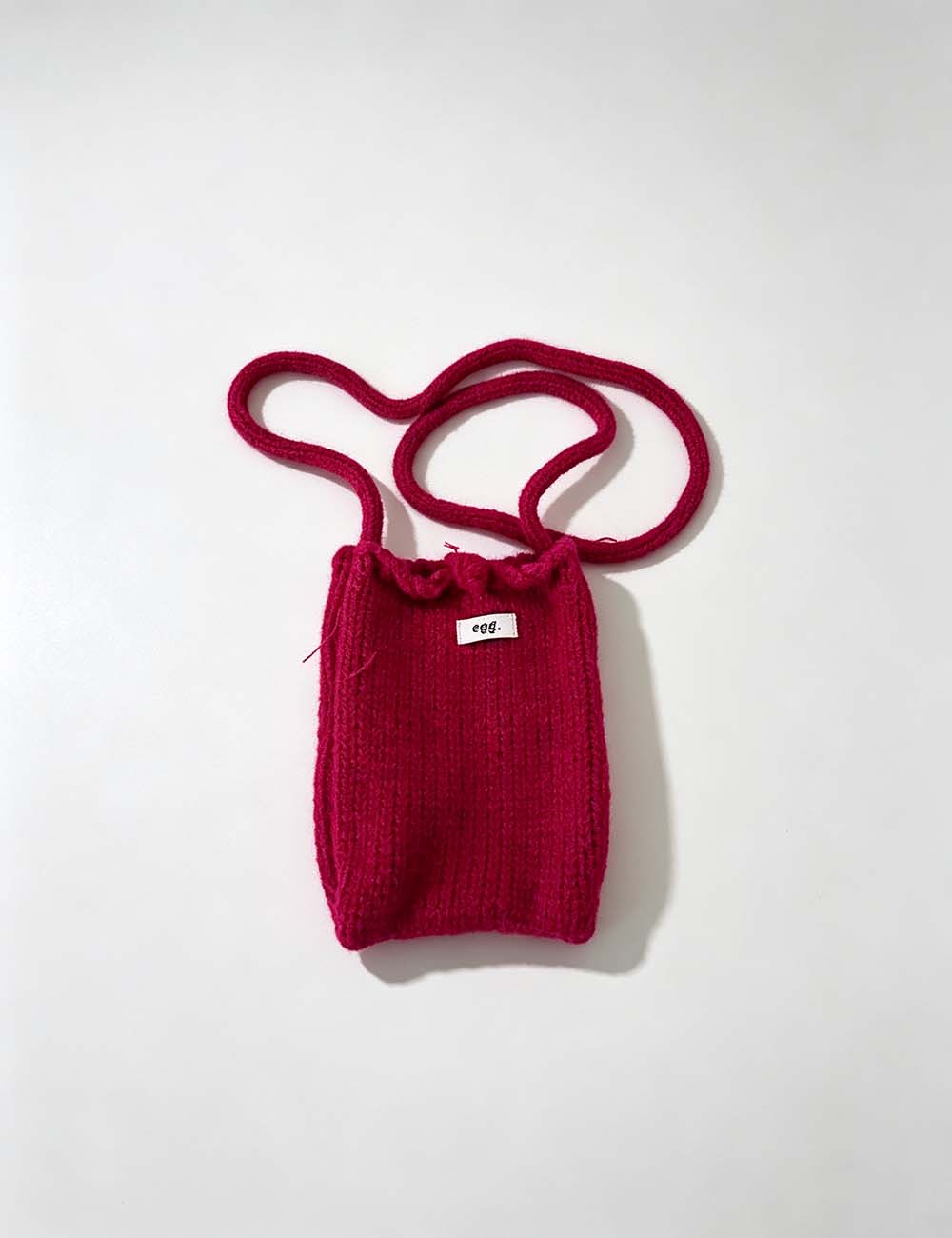 Ladies Casual Aesthetic Knit Mini Crossbody Phone Bag