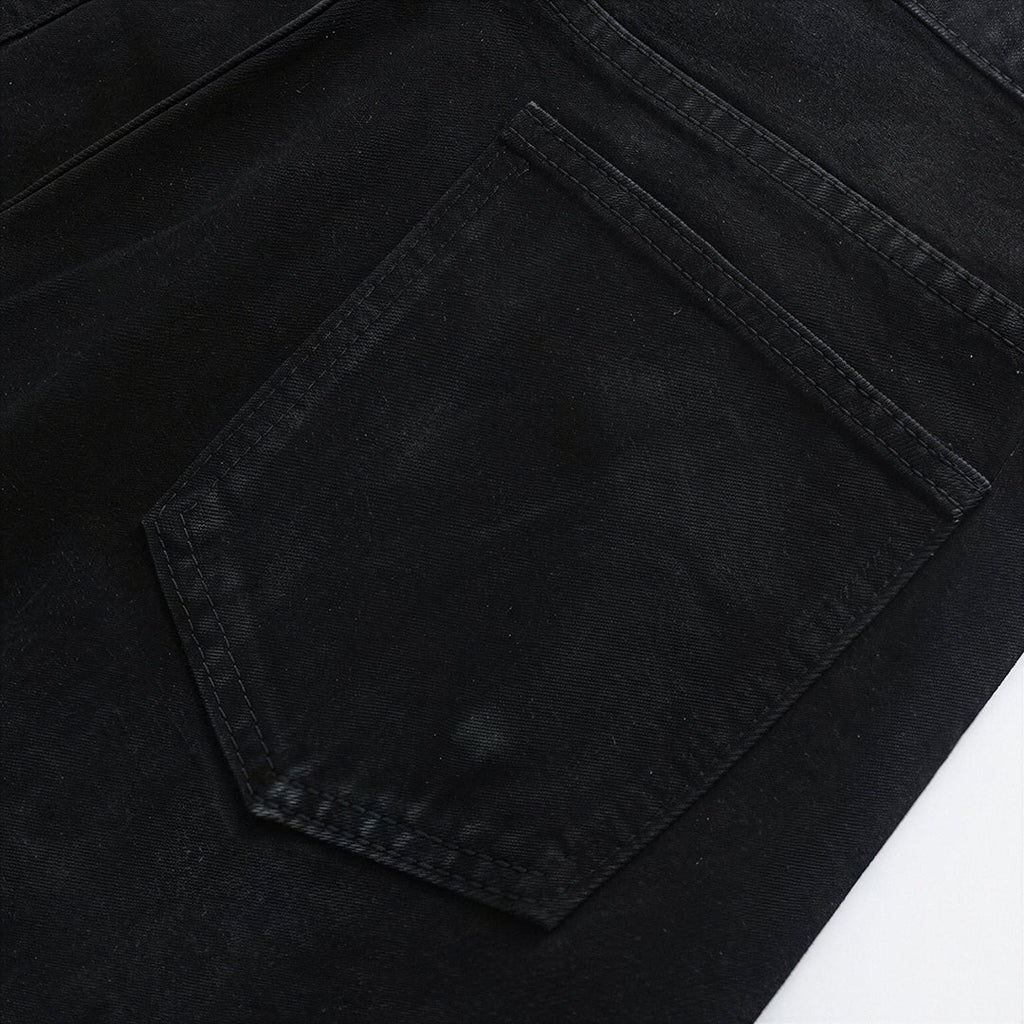 Men's Spring Splash Ink Washed Baggy Wide Leg Denim Jeans