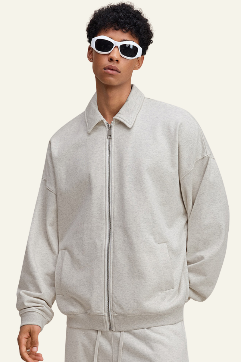 Men's Fall Clothing Full Zipper Streetwear Jacket