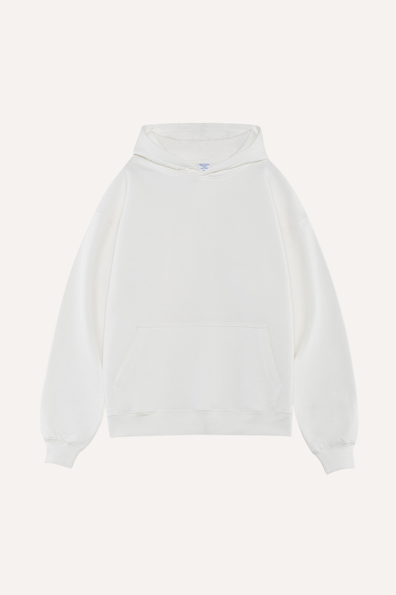 Men's Fall Winter 380g Fleece Hoodie Oversized USA Retro