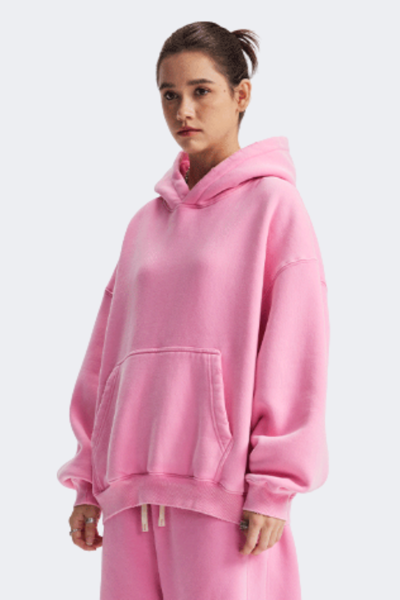 Women's Fall Clothing Vintage Washed Front Pocket Hooded