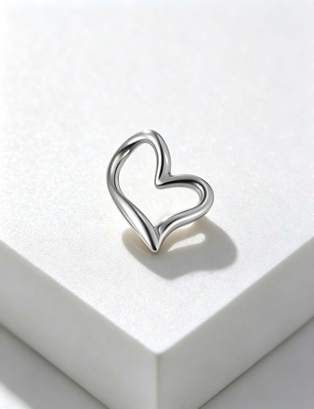 Ladies Heart Key Cross Gold Plated Pendant Charms
