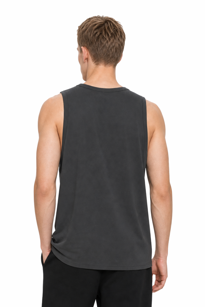 Men‘s Summer 50s Luxury Pima Ice Silk Tank
