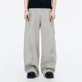 Men's Spring Deconstructed Arc Wide-Leg Pants