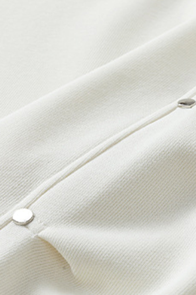 Men's Fall Clothing Layered Snap-Button Crew Sweatshirt