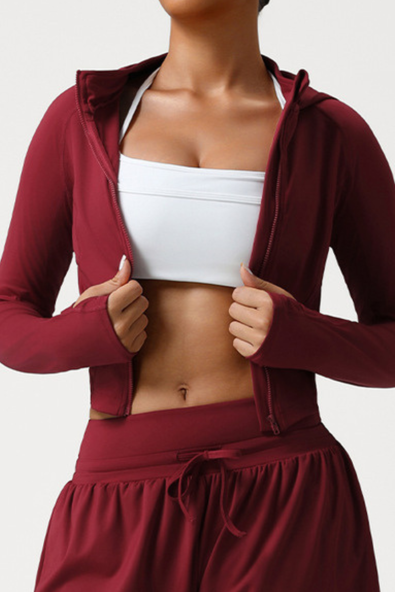 Women's Running Mock Neck Slim Long Sleeve Yoga Top