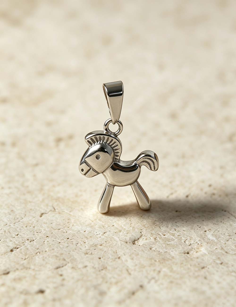 Ladies Punk Vintage Animal Horse Tiger Charm Pendant